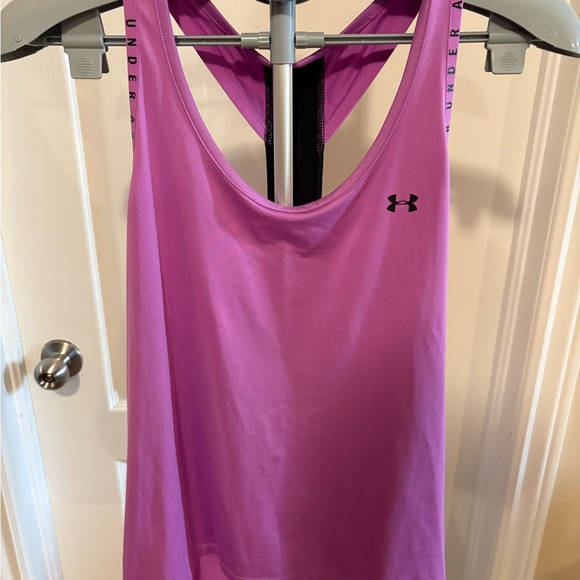 Under Armour tech knockout Women's Vibrant Pink Tank Top - Picture 1 of 6